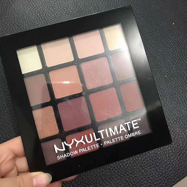 Latest NYX Ultimate Eyeshadow Palette NYXUltimate Eye Shadow Palette Palette 16 Colors nude Matte Eyeshadow DHL Free