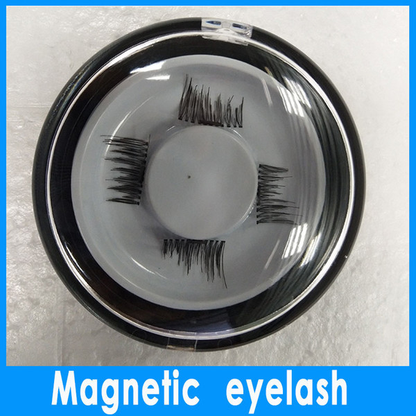 In stock 0.2mm 3D Magnetic False Eyelashes Extension Magnetic Eyelashes Makeup Soft Hair Magnetic Fake Eyelashes with retail packaging DHL