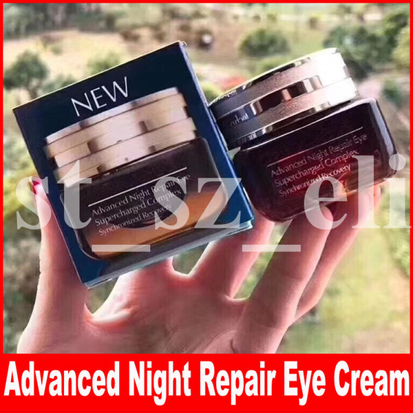 Famous Eye Makeup Advanced Night Repair Eye Cream Eye care Supercharged Complex Synchronized Recovery 15ml free shipping