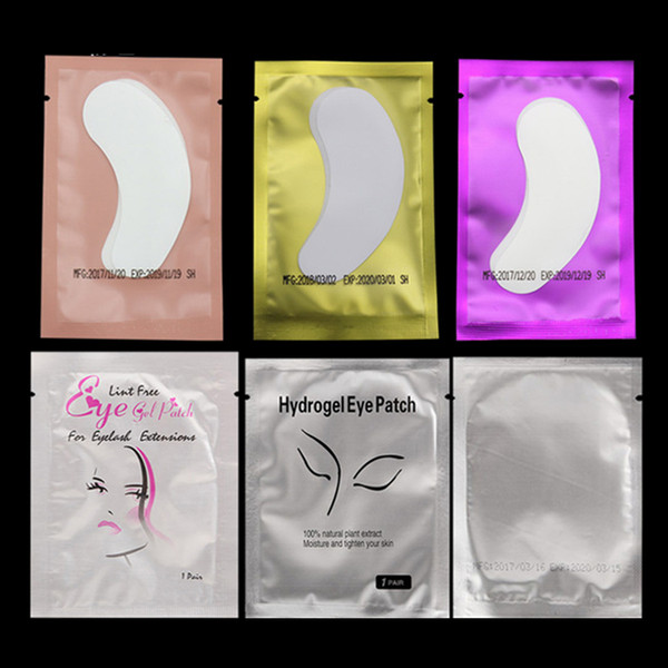 Thin Hydrogel Eye Patch for Eyelash Extension Under Eye Patches Lint Free Gel Pads Moisture Eye Mask RRA2336