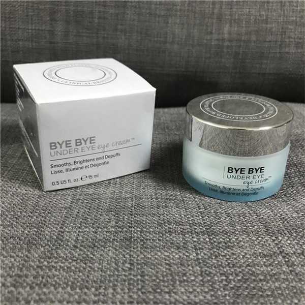 TOP!12pcs/lot bye Eye Serum under eye eye cream smooths brightens and Depuffs Lisse illumine et Degonfle 15ml Free Shipping