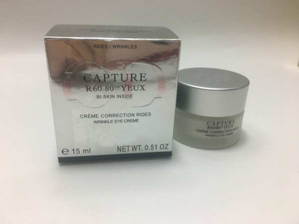 High Quality Brand Capture Eye Cream 15ML Correction Rides Wrinkle Eye Cream For Eye Care With Free Shipping