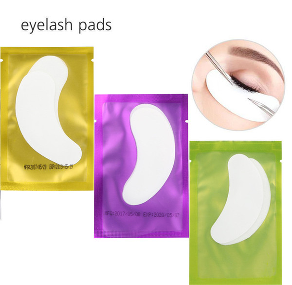 Thin Hydrogel Eye Patch for Eyelash Extension Under Eye Patches Lint Free Gel Pads Moisture Eye Mask OOA2153