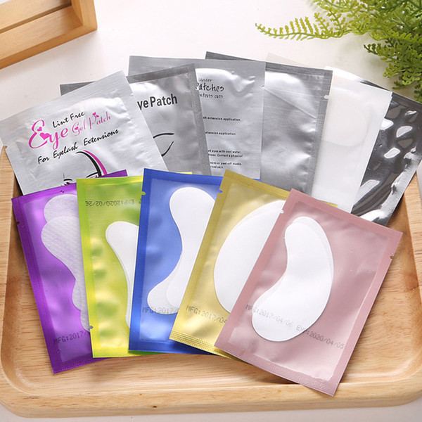 Thin Hydrogel Eye Patch for Eyelash Extension Under Eye Patches Lint Free Gel Pads Moisture Eye Mask 3001204