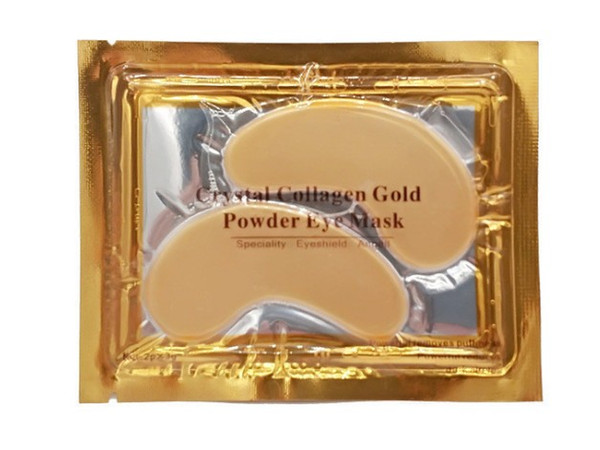 24K Gold Crystal Collagen Eye Mask Eye Patches Eye Mask For Face Care Dark Circles Remove Gel Mask for the Eyes Ageless