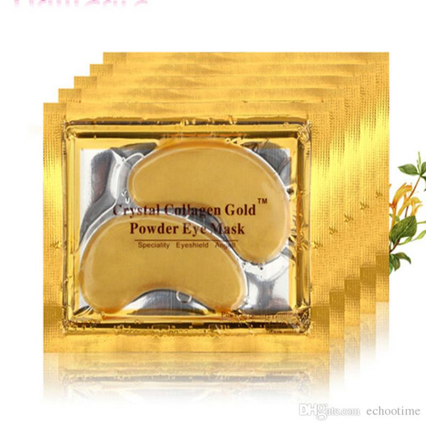 Hot PILATEN Collagen Crystal Eye Masks Eyelid Patch Moisturizing Eye Masks Collagen Gold Powder Eye Mask 2pcs/pack