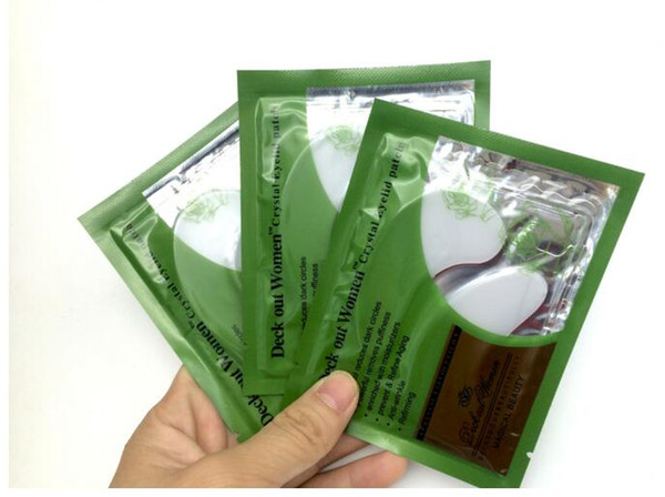 Deck Out Women Crystal Eyelid Patch Anti-wrinkle Crystal Collagen Eye Mask Remove Eye Dark Circles Moisturizing Eye Mask