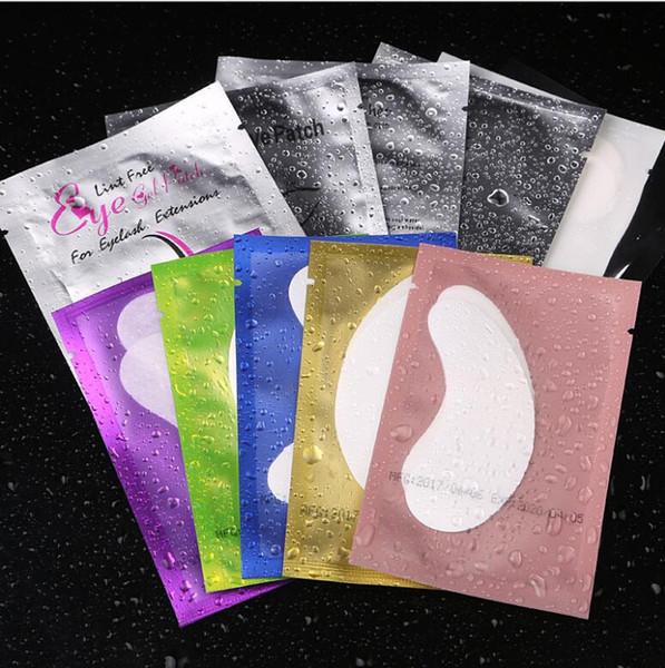 Eyelash Extension Paper Patches Grafted Eye Stickers Eyelash Under Eye Pads Eye Paper Patches Tips Sticker KKA4867