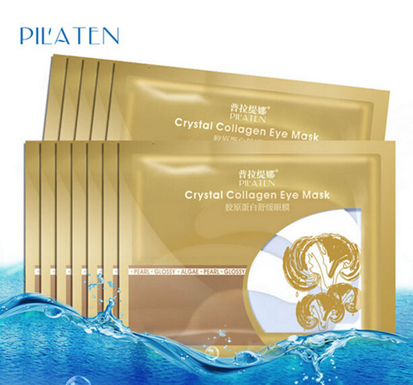 Pilaten Crystal Collagen Eye Mask Anti-puffiness, Dark circle, Anti wrinkle moisture For Eyes Care DHL Free