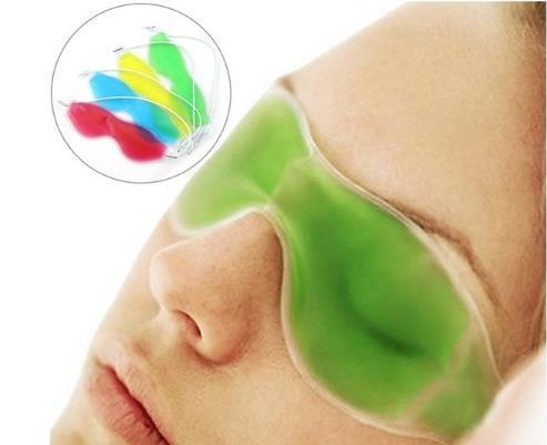 Summer Ice Goggles Relieve Eye Fatigue Remove Dark Circles Eye Gel Ice Pack Ice Goggles Efficient Sleep Random color