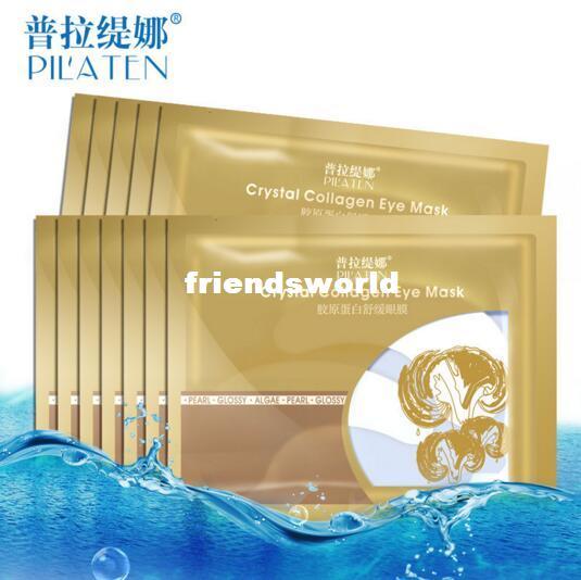 Pilaten Crystal Collagen Eye Mask Anti-puffiness, Dark circle, Anti wrinkle moisture For Eyes Care DHL Free