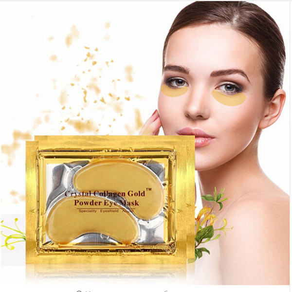 Make Up PILATEN Collagen Crystal Eye Masks Moisturizing Eye Masks Collagen Gold Powder Eye Mask DHL