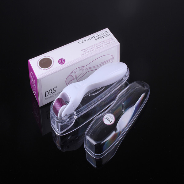 DRS 600 needles derma roller,skin dermaroller,Interchangeable head Microneedles roller Size 0.2MM to 3.0MM