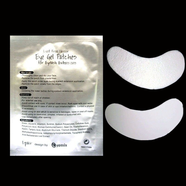 New thinest 60 pairs silk eye pads under eye patch  lint free eye pads