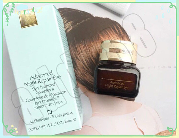 High Quality Famous Luxury Brand Makeup Eye Cream Advanced Night Eye Synchronize Complex Eye Care 15ml DHL Free Ship