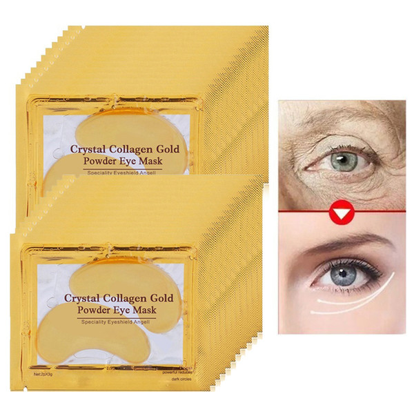 Collagen Gold Eye Mask Face Mask Anti Dark Circles Anti-Aging Eye Patches for the Eye Care Moisturizing Cream