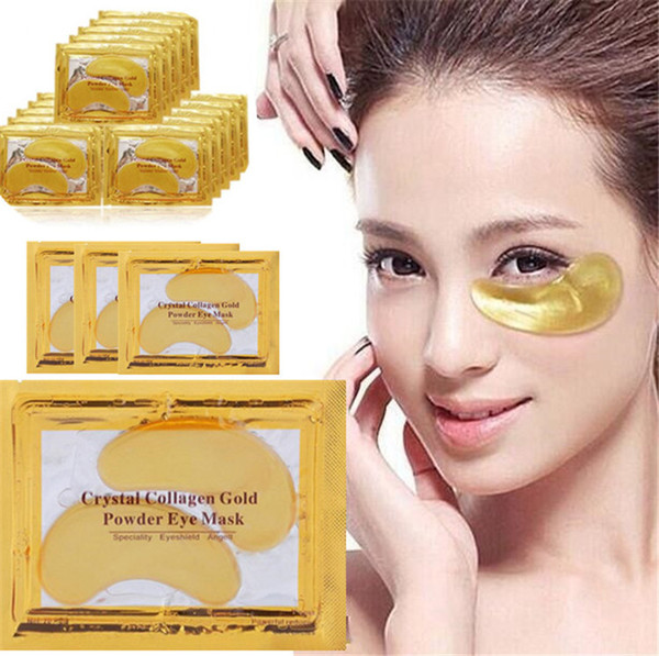 Hot sale Gold Crystal Sleeping Eye Mask Hotsale Eye Patches Fine Lines Face Care Skin Eye Care FB080