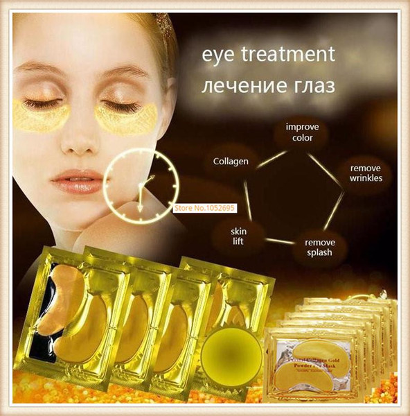 New arrival collagen Eye Mask Moisturizing Remove Dark Circles Anti Wrinkle Anti Puffiness Eye Care DHL free