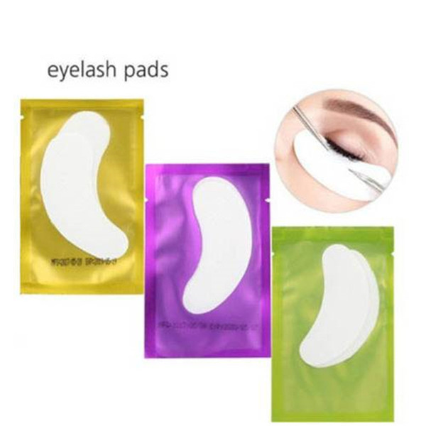 20 Pairs Thin Hydrogel Eye Patches for Eyelash Extension Under Eye Patch Lint Free Gel Pads Moisture Eye Care Mask Makeup BD003