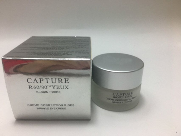 Good quality ! Famous Brand 15ml Capture Moisturizers eye Cream Moisturizing Eye Skin Care Day Cream Oil Liquid Collagen Creams free ship