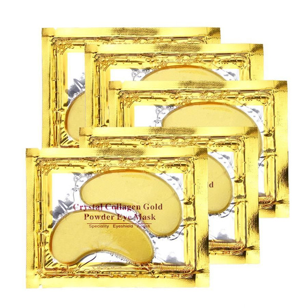 NEW PILATEN Collagen Crystal Eye Masks Anti-aging Eyelid Patch Moisturizing Eye Masks Anti-puffiness Collagen Gold Powder Eye Mask 2pcs/pack