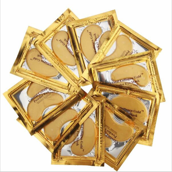 NEW PILATEN Collagen Crystal Eye Masks Eyelid Patch Moisturizing Eye Masks Collagen Gold Powder Eye Mask 2pcs/pack