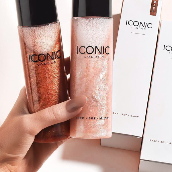 Iconic london Makeup Liquid Beauty Long lasting Prep-Set-Glow Waterproof Iconic London Highlighters Illuminator 120 ml free ship