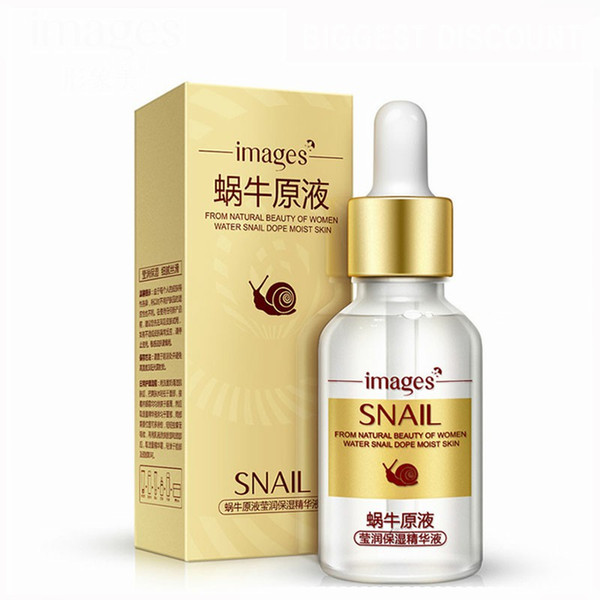 Snail Serum Collagen Skin Moisturizing Repair Facial Care Hydrating Liquid Essence Face Cream For Free Shipping