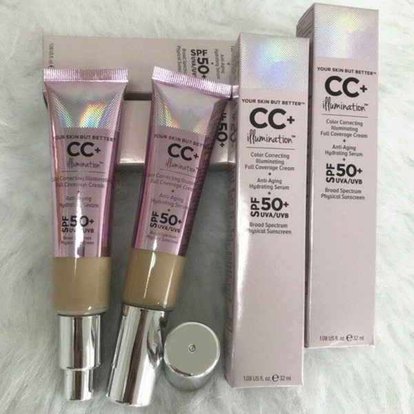 Top quality CC Cream Your Skin But Better CC+ cream Color Correcting Illuminating Full Coverage Cream 32ml