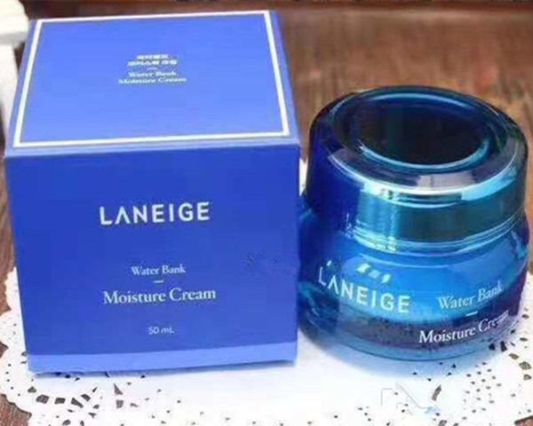 DHL free Excellent Quality Laneige Moisturizing Water Bank Cream Mineral Water Day Night Cream 50ml in stock