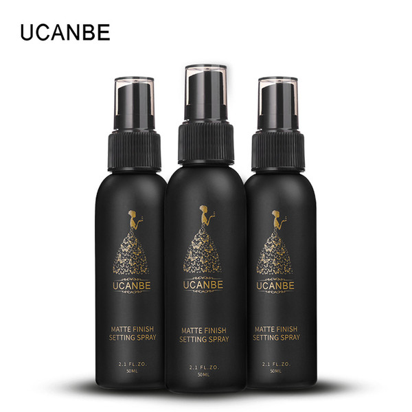 UCANBE Makeup Setting Spray 50ML Matte Finish Bottle Setting Spray Oil-control Natural Long Lasting Fix Foundation Toner