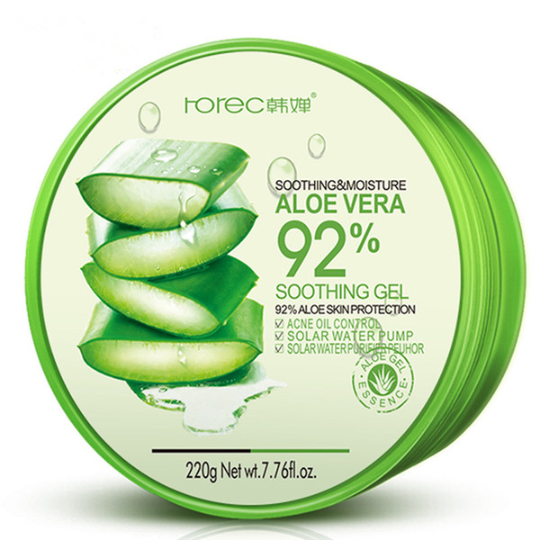 Natural Aloe Vera Smooth Gel Acne Treatment Face Cream for Hydrating Moist Repair After Sun Hydrating and moisturizing sleep mask