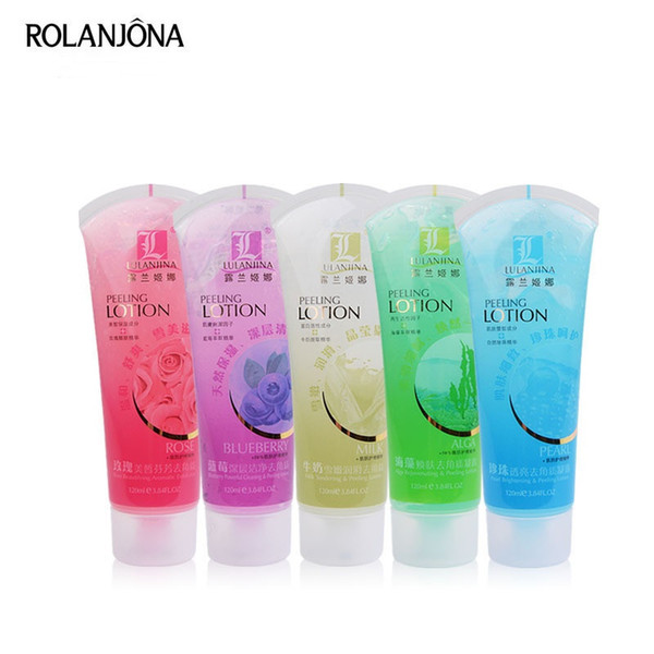 Body Facial Exfoliating Gel Peeling Lotion Face Scrub Body Exfoliator Deep Clean Blackhead Dead Skin Remover