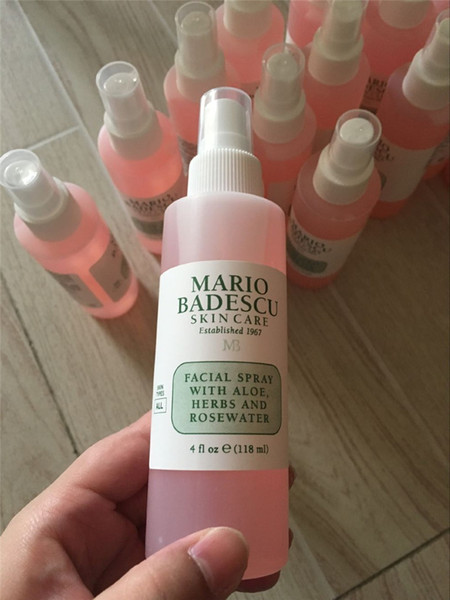 2017 Mario Badescu Skin Care Facial Spray with Aloe Herbs and Rosewater 118ml Rose water face Toners high quality DHL free