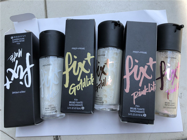 Prep + Prime Fix Matte Fix Goldlite Fix Pinklite Shimmer Setting Spray Best Quality Longlasting Moisturizing Primer 100ml