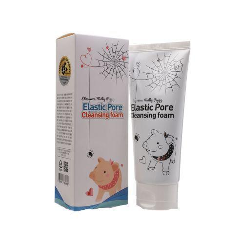 Wholesale-*KOREA* Elizavecca Milky Piggy Elastic Pore Cleansing Foam Facial Foaming Cleanser 120ml