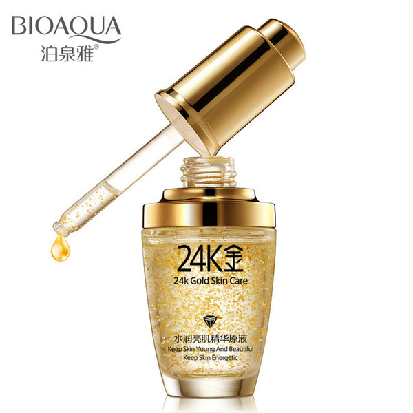 BIOAQUA 24K Gold Face Cream Moisturizing 24 K Gold Day Creams & Moisturizers 24K Gold Essence Serum New Face Skin Care Free Shipping