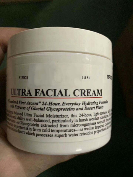 New Arrival Brand KIEHL Ultra Facial Cream 24 Hours everyday hydrating moisturizing face cream DHL Free face cosmetics