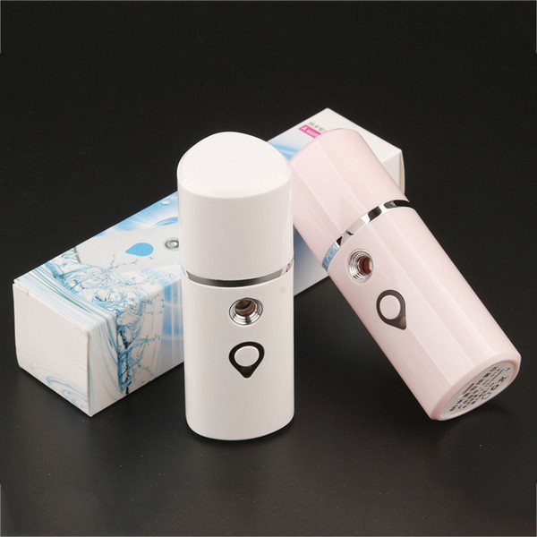 Portable USB Mini Face Spray Bottle Nano Mister Facial Steamer Handy Atomization Mister Face Facial Moisturizing Replenishing