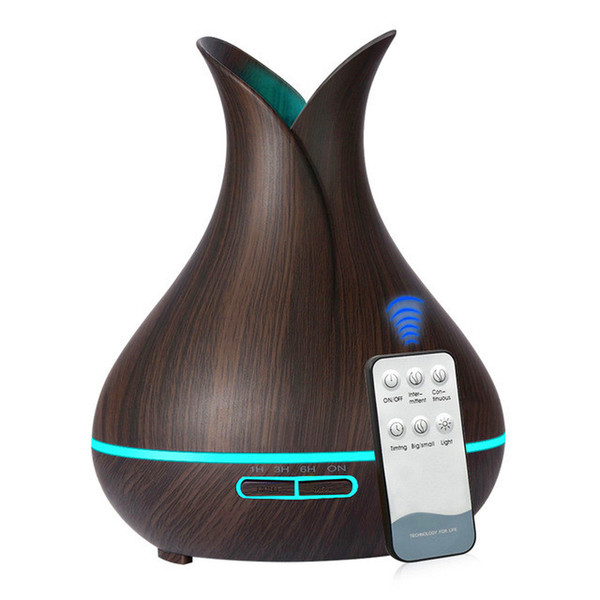 Upgrade 400ml Air Humidifier Essential Oil Diffuser Aroma Lamp Aromatherapy Electric Aroma Diffuser Mist Maker With Remote Control