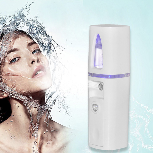 Face Spray Care Health Spa Nano Spray Mist Facial Steamer Beauty Hydrating Water Portable For Skin Ultrasonic Face Beauty Care 0609024