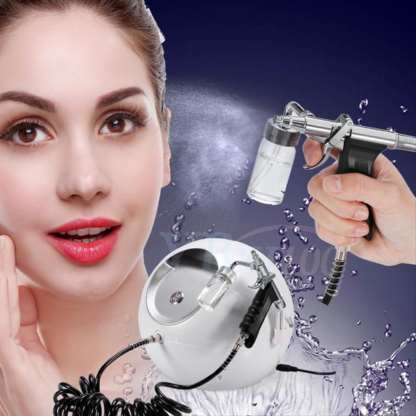 new Facial Steamer O2 Oxygen Injection Spray Water Jet Peel Skin Care Wrinkle Removal Machine gl