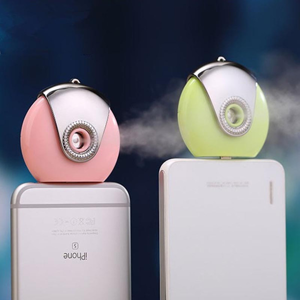 2016 NEW HOT Nano Facial Sauna Steamer Handy Mister USB Mini Nebulizer Hydration Sprayer FOR IPHONE 6 6 PLUS ALL PHONE