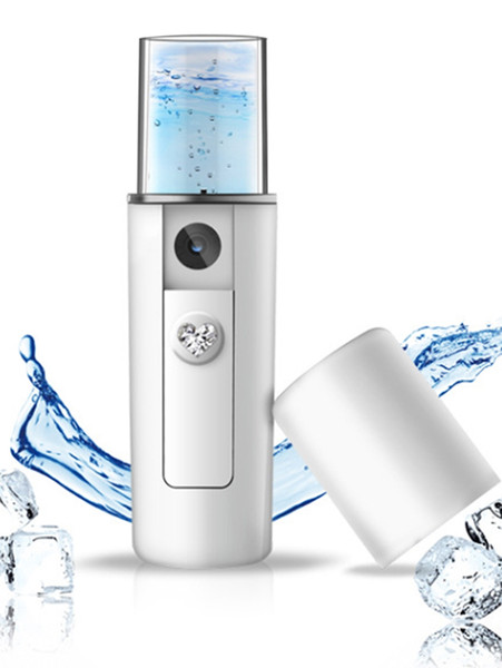 Portable Mini Nanometer Moisturizing Hydrating Facial Spray Facial Mist Sprayer Humidifier Hydrating Moisturizing Spray Steamer Device Beaut