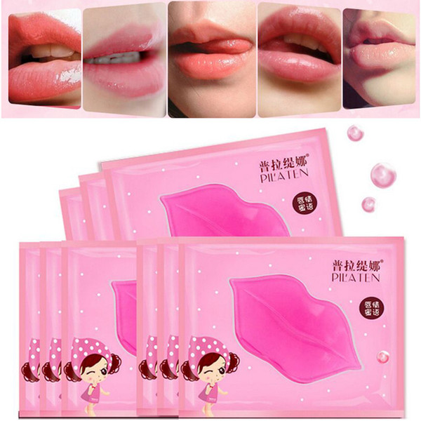 Hot Pilaten Crystal Collagen lip Mask Moisture essence Collagen lip care Anti-Aging Anti-Wrinkle Full Lips Plumper Skin Care Lipmask 7g