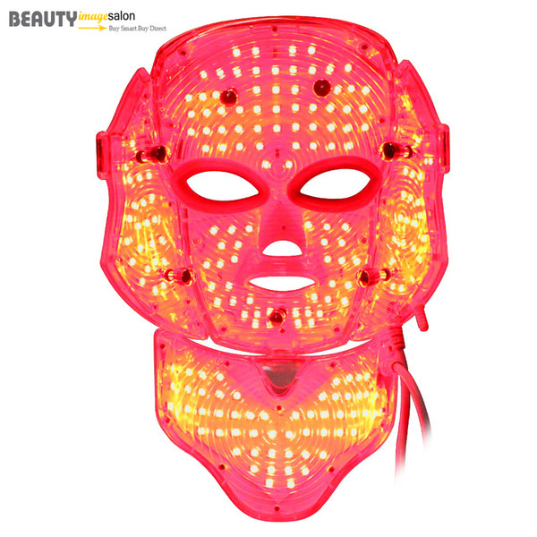 Hot Sale Skin Rejuvenation Facial Tightening Lifting LED Face Neck Mask Wrinkle Acne Removal Beauty Equipment