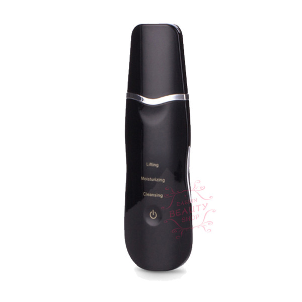 Handheld Facial Scrubber Massager Ultrasonic Peeling Skin Eliminate Wrinkles Skin Rejuvenation Home Salon Use Beauty Machine