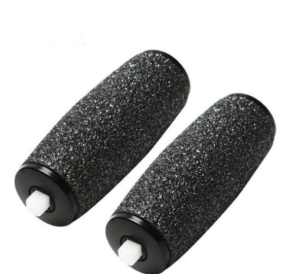 2018 hot Velvet Smooth For Replacement Roller Heads For Electronic Foot File Massager Roller Pedicure 1set=2pcs