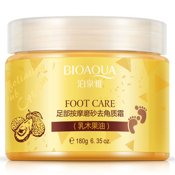 Hot Selling BIOAQUA 24K GOLD Shea Buttermassage Cream Peeling Renewal Mask Baby Foot Skin Smooth Care Cream Exfoliating Foot Mask 120pcs