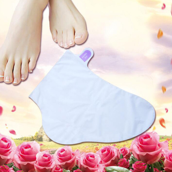 2019 Hot 2Pair/Pack Foot Mask Skin Care Exfoliating Softening Scrub Foot Mask Socks Tendering Feet Care Sticker